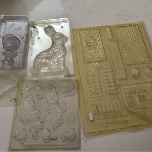 Vintage Chocolate Molds Lot